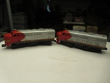 2- Lionel Santa Fe 218 dummy cars