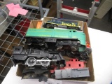 Assorted trains and pieces