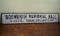 Original Bosworth Memorial Hall Museum Sign