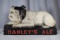 Vintage Hanley's Ale Chalkware Sign