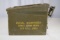 Vintage Military Box of 250 30 Cal Cartridges Linked Blanks M1909