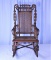 Victorian Wicker Rocking Chair