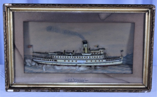 Early Ship Model of the SS Virginia