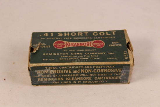 Vintage Remington .41 Short Colt Ammo