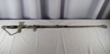 Antique Masonic Knights of Templar Sword and Scabbard