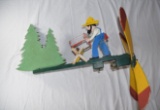 Early Painted Woodman's Whirligig