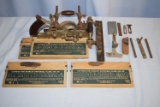 Stanley No 55 Combination Plane With Boxes of Blades