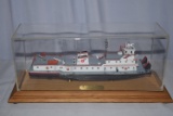 Model Boat in Case