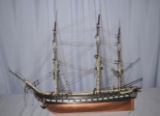 Large Wooden Ship Model