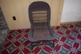 Wicker Ladies Rocker