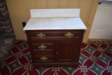 Victorian Marble Top Commode