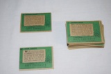 Davy Crockett Green Back Set of Cards