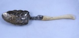 Sterling Silver English Stuffing Spoon