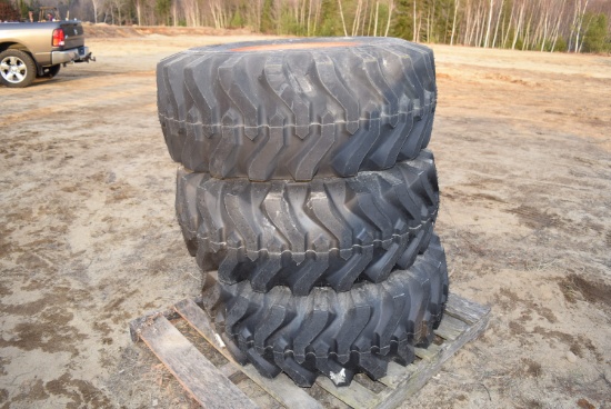 Three Kubota Tires