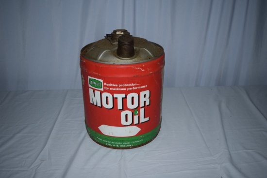 Vintage 5G Farm Oyl Motor Oil Can