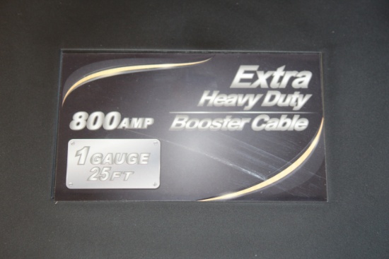 New 25ft, 800 AMP Extra Heavy Duty Booster Cable