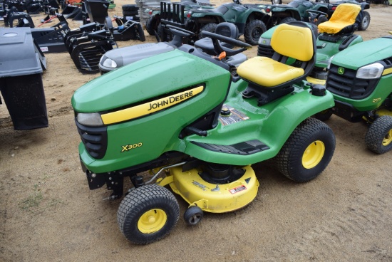 John Deere X300 Riding Mower