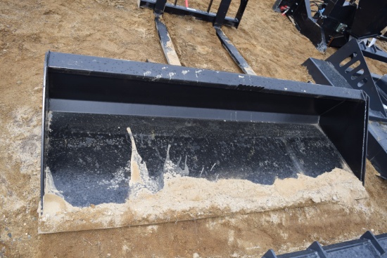NEW 84 Inch Kivel Skid Steer Bucket