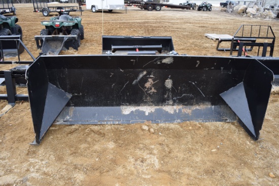 NEW 8 Foot Snow Pusher Bucket