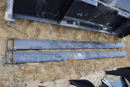 NEW Pair of 8 Foot Pallet Fork Extensions
