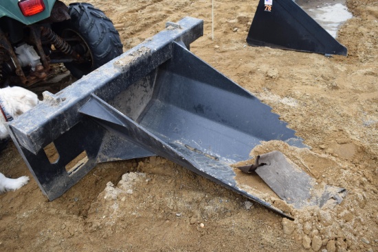 NEW Stump/Ditching Bucket Skid Steer Attachment