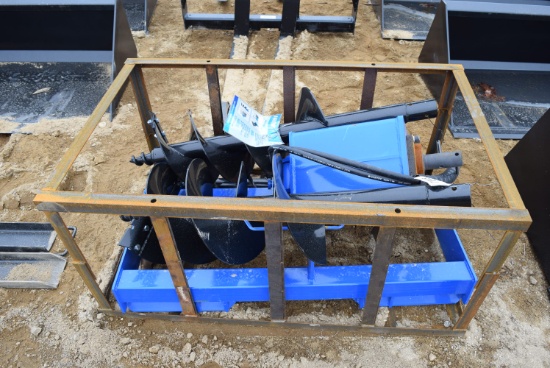 NEW AGROTK Auger Attachment with 3 Bits