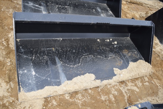 NEW 72 Inch Kivel Skid Steer Bucket