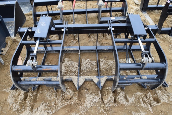 NEW 72 Inch Dual Cylinder Root Grapple