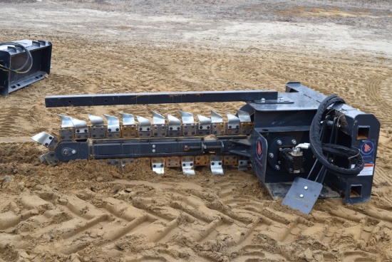NEW Wolverine Trencher Attachment For Skid Steer