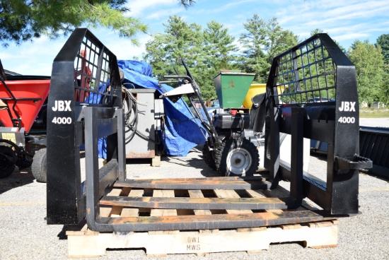 New JBX 4000  48” Skid Steer Fork Attachment
