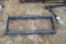 HD Skid Steer Tube Frame Plate