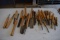 Large Lot of Assorted Chisels