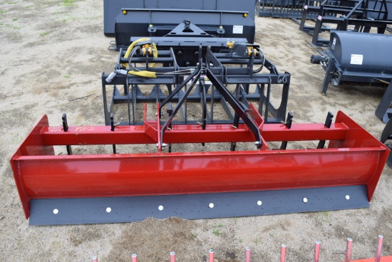 NEW 7 FT Atlas Heavy Duty Box Blade With Teeth