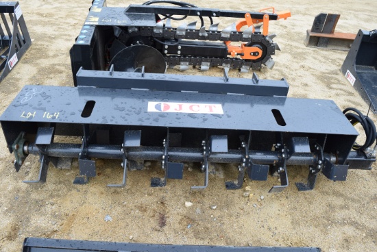 NEW 72 Inch JCT Tiller Attachment