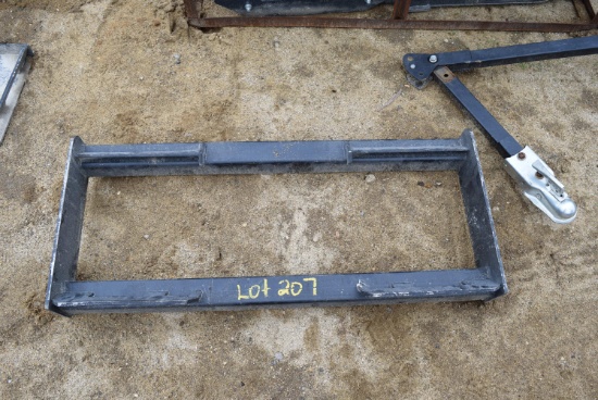 HD Skid Steer Tube Frame Plate