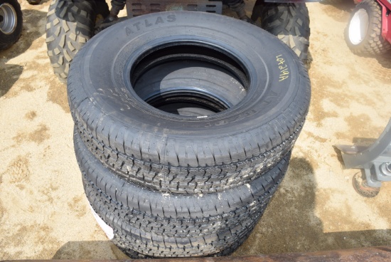 NEW Set of Four ATLAS ST235/85R16 Tires