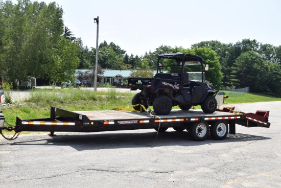 2016 Towmaster 102X25 8 Ton Equipment Trailer
