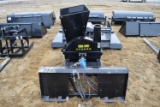 2023 AGT Mower King Skid Steer Wood Chipper Attachment