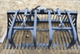 NEW JCT Skid Steer Mounted 72 Inch Rock Grapple