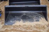 NEW 66 Inch Kivel Skid Steer Bucket