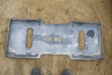 QA Skid Steer Plate