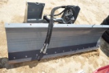 Worksaver 6 Foot Hydraulic Tilt Blade for Skidsteer