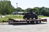 2016 Towmaster 102X25 8 Ton Equipment Trailer