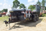 2022 Griffin GT-714 Dump Trailer 7X14