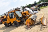 Trackless MT5T with Sweeper and Blade