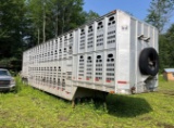 1994 Eagle 48 Foot Double Deck Aluminum Cattle Trailer