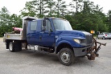 2014 International Terrastar with Dump Body and Plow