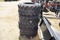 NEW Set of 4 Super Traction Forerunner 12-16.5 NHS Skid Steer Tires