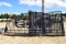 Wrought Iron Bi-Parting Gate with Deer Design