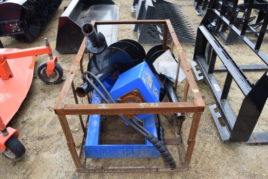 Auger Attachment with 3 Bits